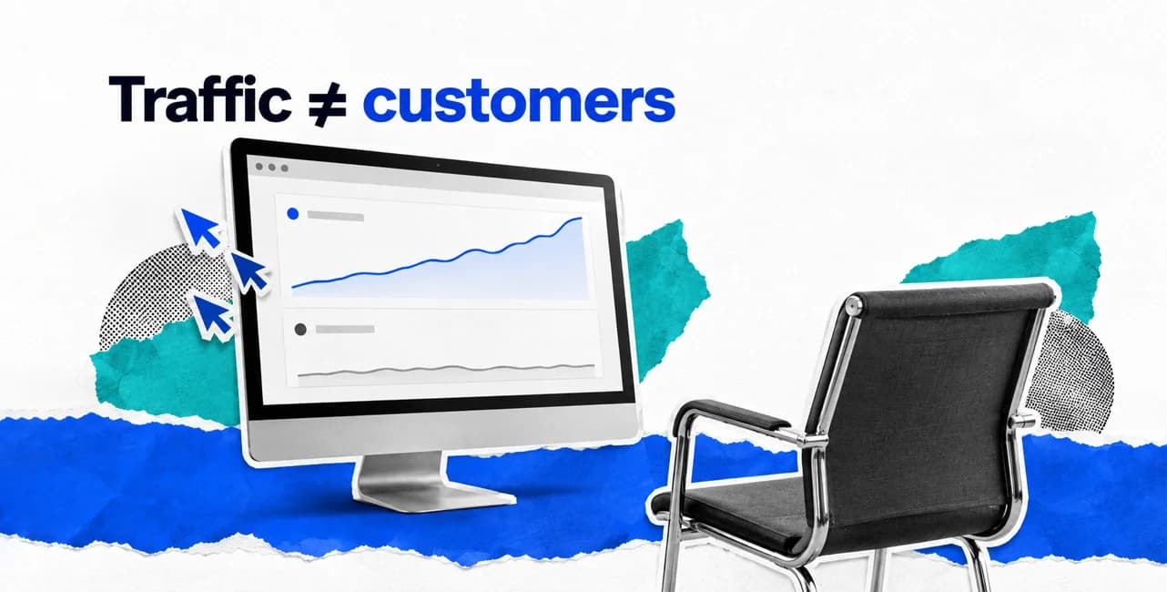 Why Does a Website Get Traffic But No Customers?